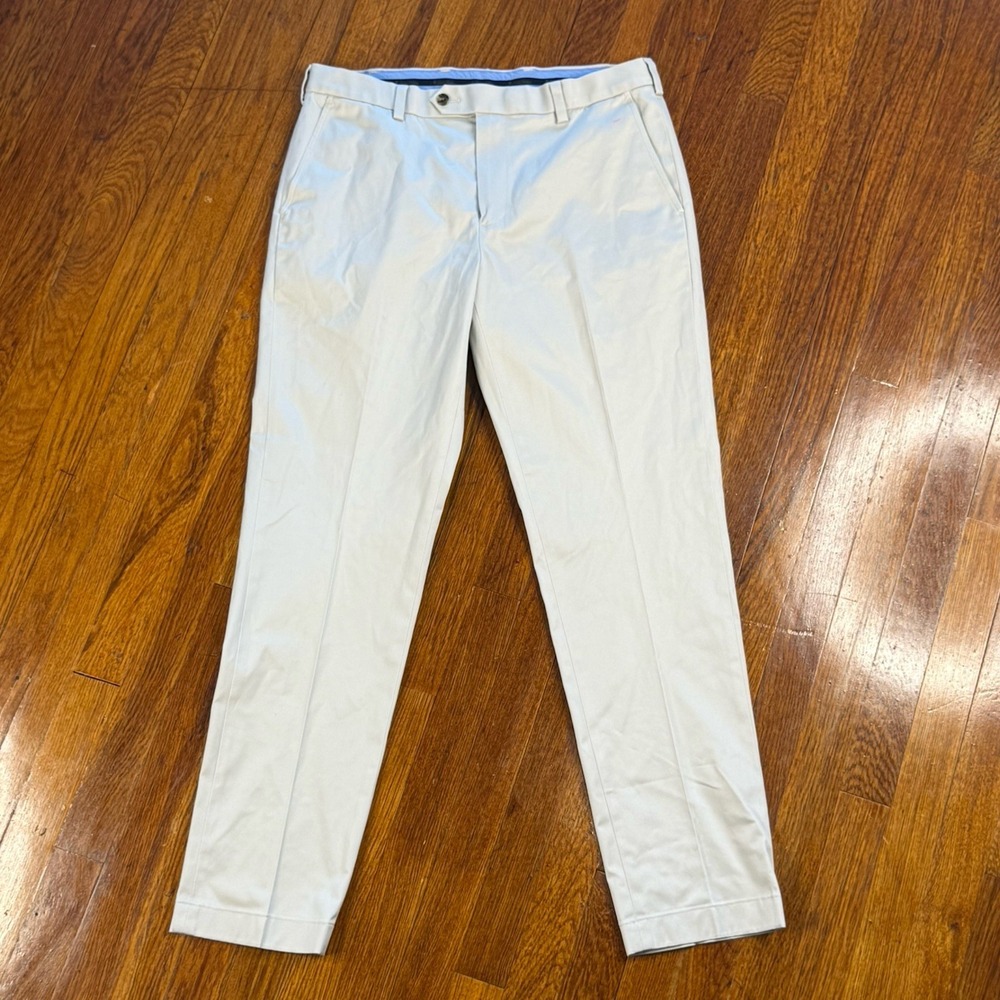 Brooks Brothers Light Weight Advantage Chino Khaki Dress Pants Men's W34/L31